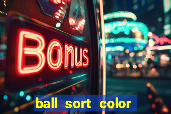 ball sort color water puzzle