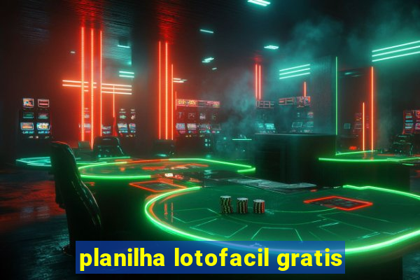 planilha lotofacil gratis