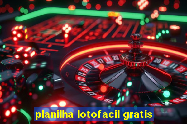 planilha lotofacil gratis