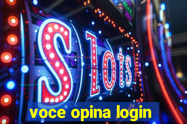 voce opina login