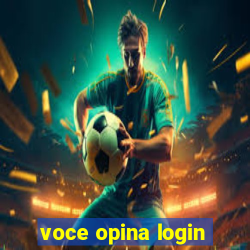 voce opina login