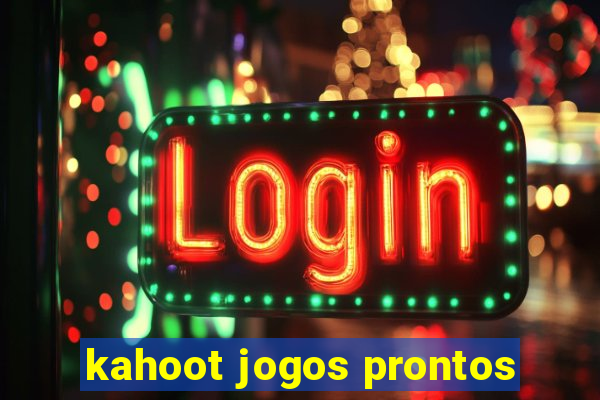 kahoot jogos prontos