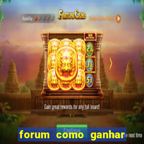 forum como ganhar na loteria