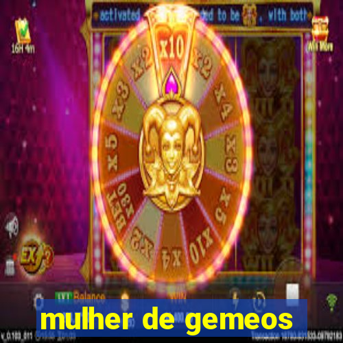 mulher de gemeos