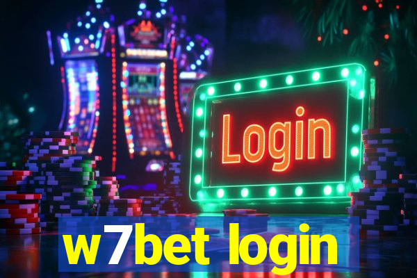 w7bet login