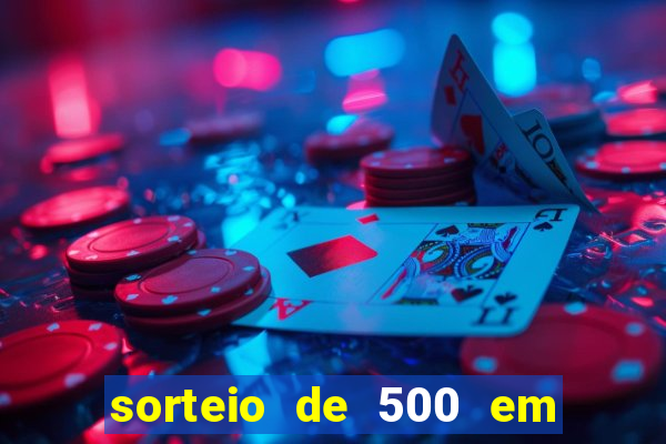 sorteio de 500 em cash toda segunda feira novibet como funciona