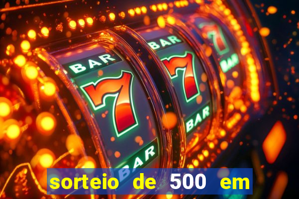 sorteio de 500 em cash toda segunda feira novibet como funciona