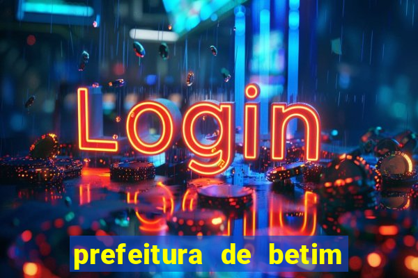 prefeitura de betim - contracheque online