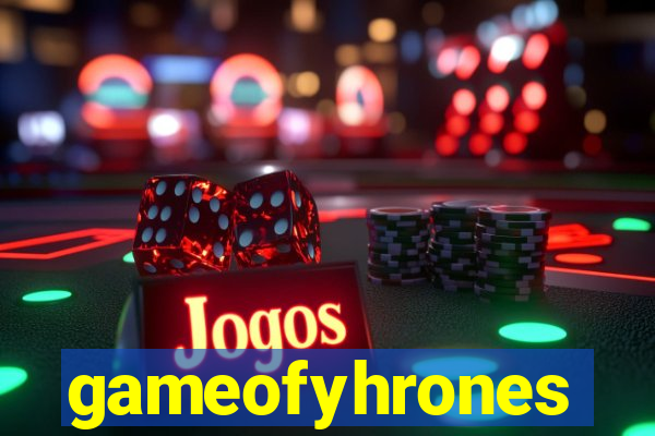 gameofyhrones