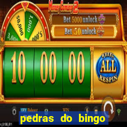 pedras do bingo para imprimir