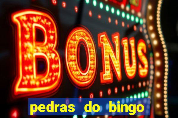 pedras do bingo para imprimir