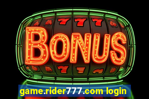 game.rider777.com login