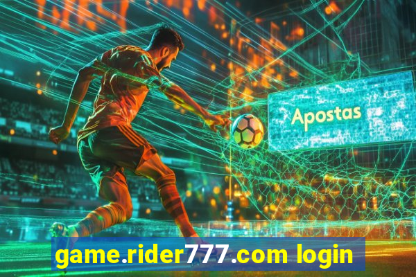 game.rider777.com login