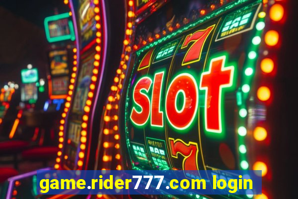 game.rider777.com login