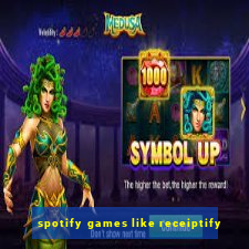 spotify games like receiptify