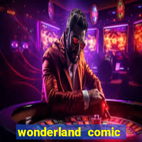 wonderland comic studio alphabet