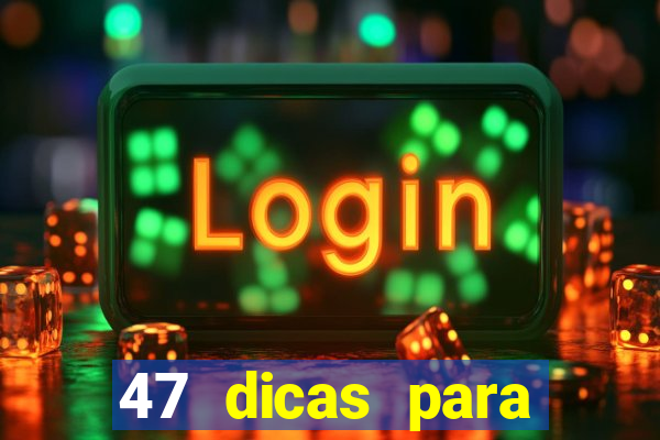 47 dicas para ganhar na mega sena download pdf