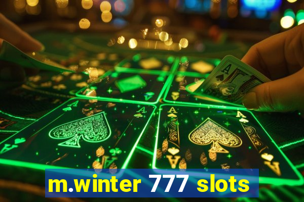 m.winter 777 slots