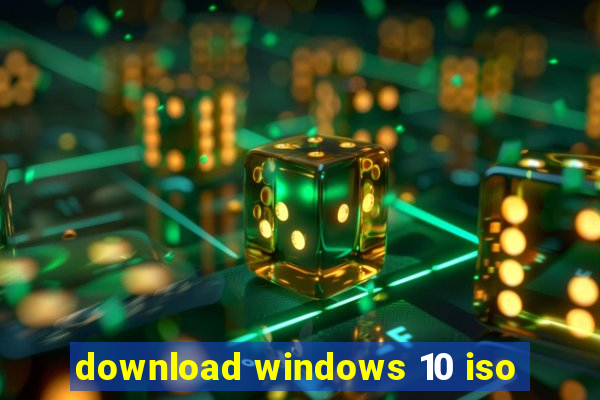 download windows 10 iso