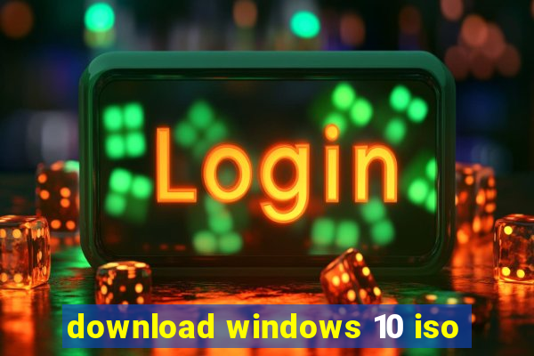 download windows 10 iso