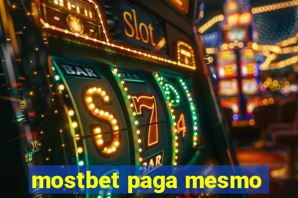 mostbet paga mesmo