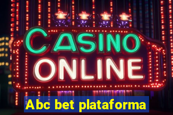 Abc bet plataforma