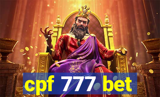 cpf 777 bet