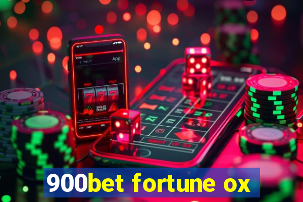 900bet fortune ox