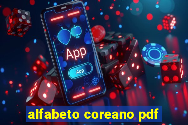 alfabeto coreano pdf