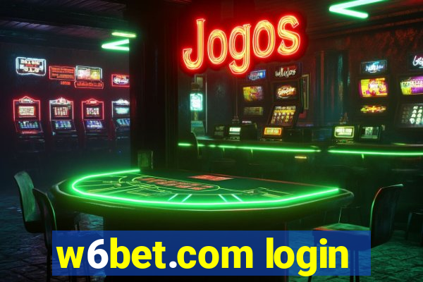 w6bet.com login