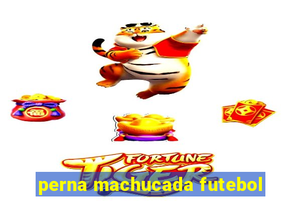 perna machucada futebol