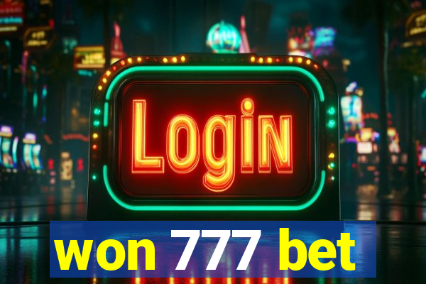 won 777 bet