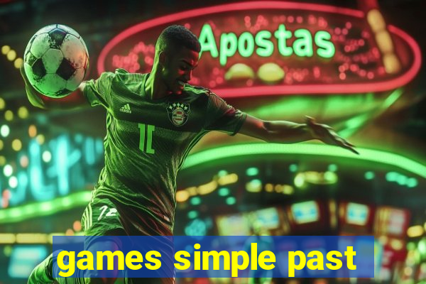 games simple past