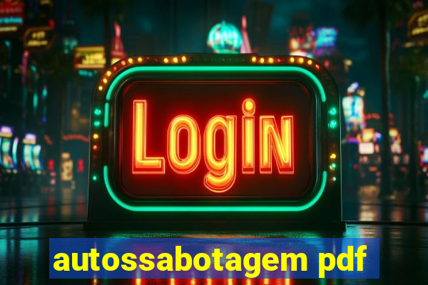 autossabotagem pdf