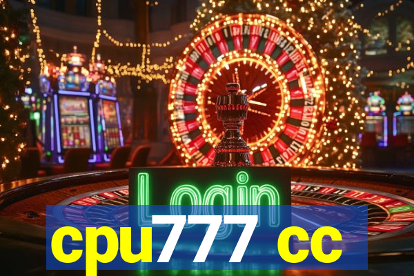 cpu777 cc