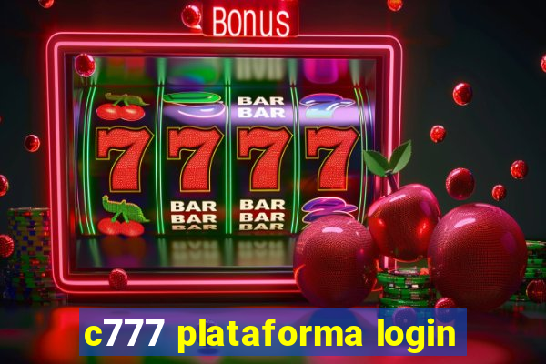 c777 plataforma login