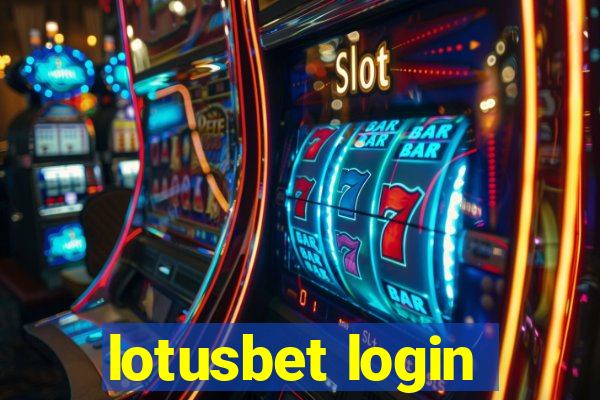 lotusbet login