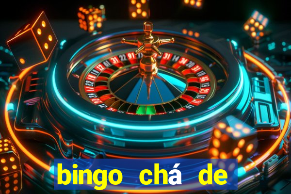 bingo chá de bebê excel