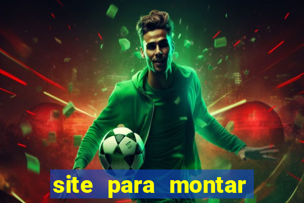 site para montar time de futebol