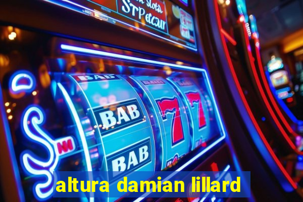 altura damian lillard