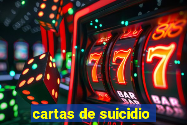 cartas de suicidio