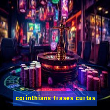 corinthians frases curtas